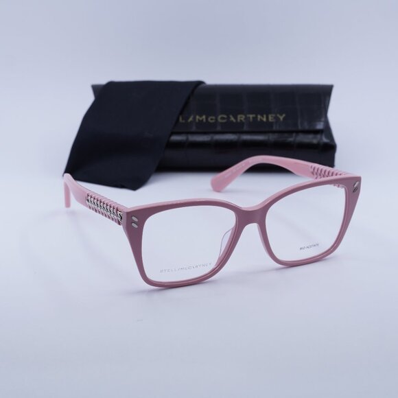 Final Price! Stella McCartney SC50027I 072 Pink Eyeglasses 54mm